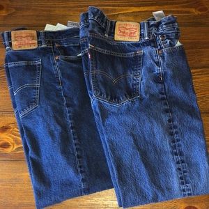 2 Pairs Levi’s 505 40 x 30